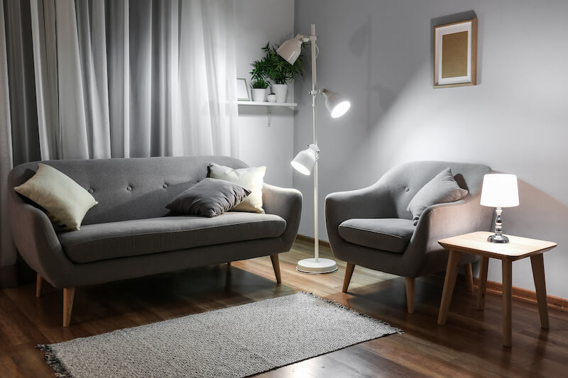 Lighting Can Turn a Room from Sterile to Cozy