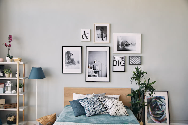 Bedroom Gallery Wall Example