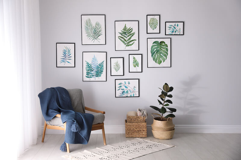 Botanical Print Gallery Wall