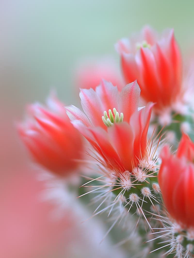 Cactus Flowers Wall Art