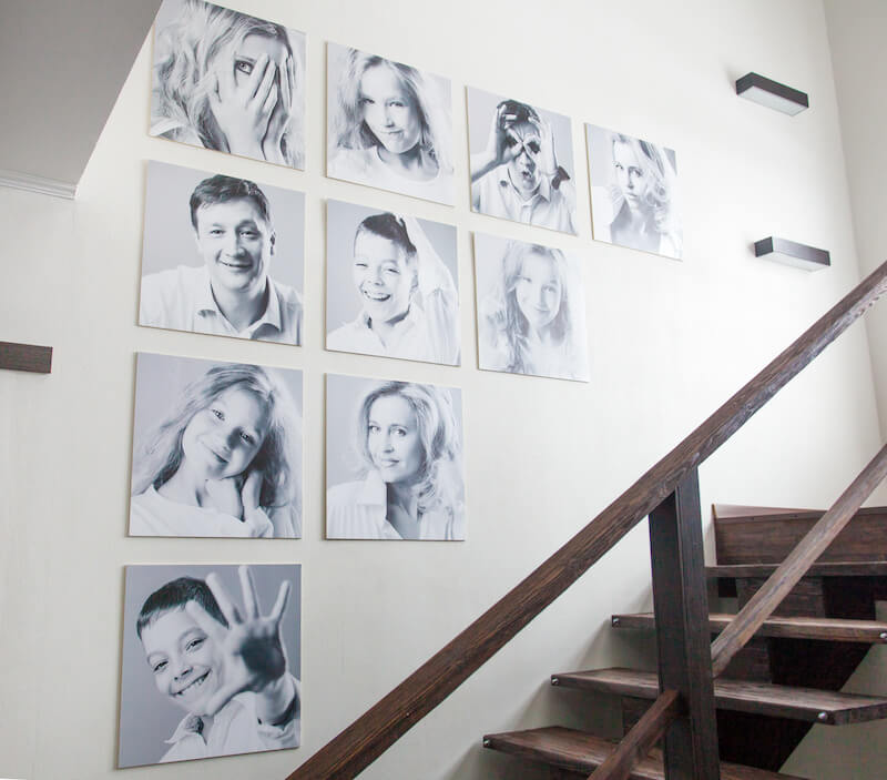 Staircase Gallery Wall Art