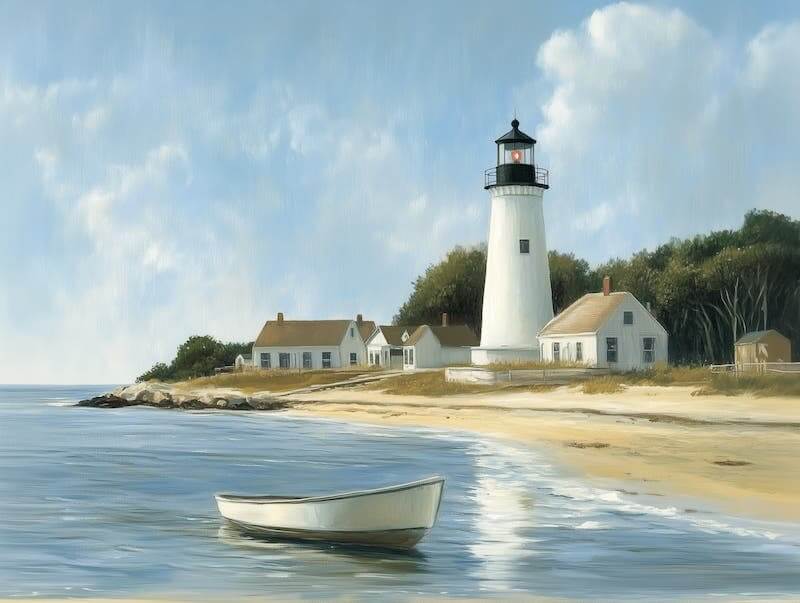 Lighthouse Wall Art Perfect for a Coastal Style