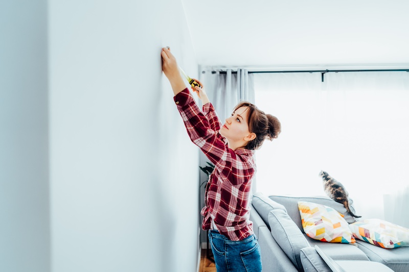 Measuring For Hanging Canvas