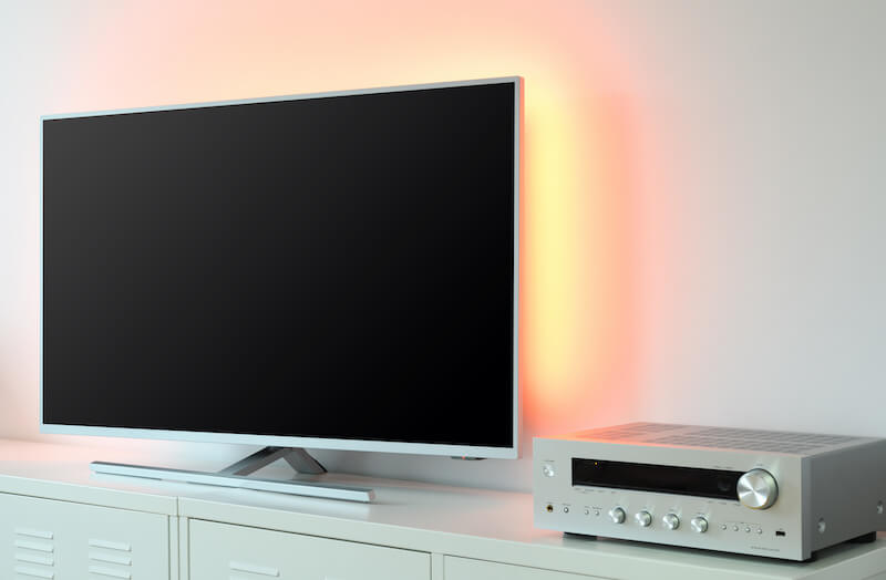 Backlit TV Example