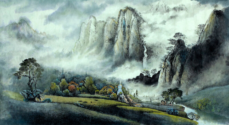 Chinese Landscape Paintings Helped Create the Style